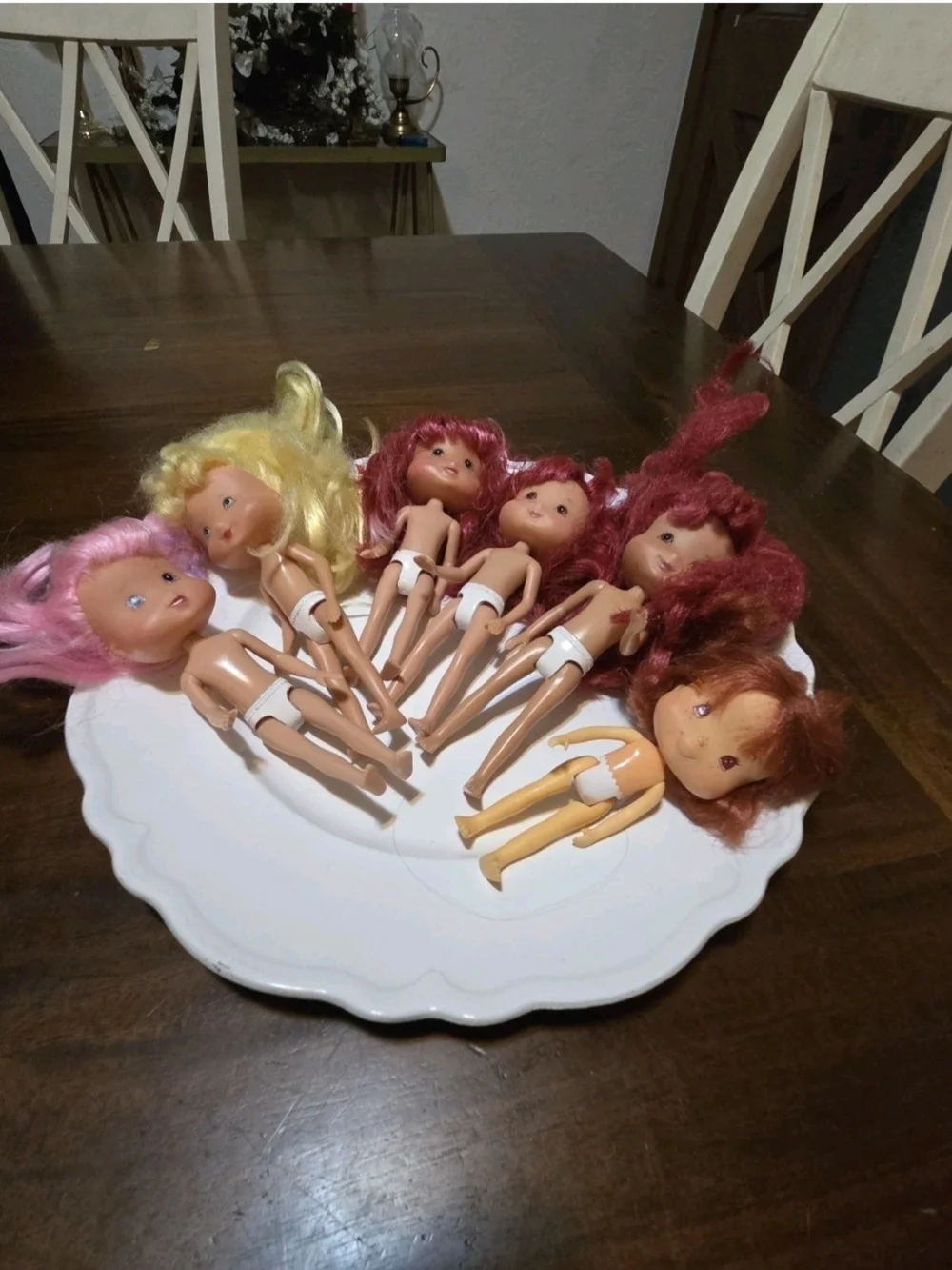 Lot Of 6 2006 Strawberry Shortcake Dolls